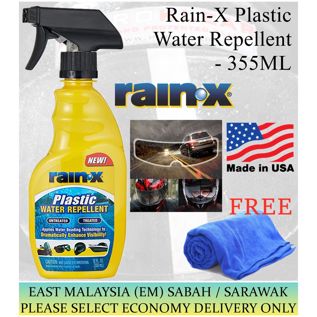RainX Plastic Water Repellent 355ML Shopee Malaysia