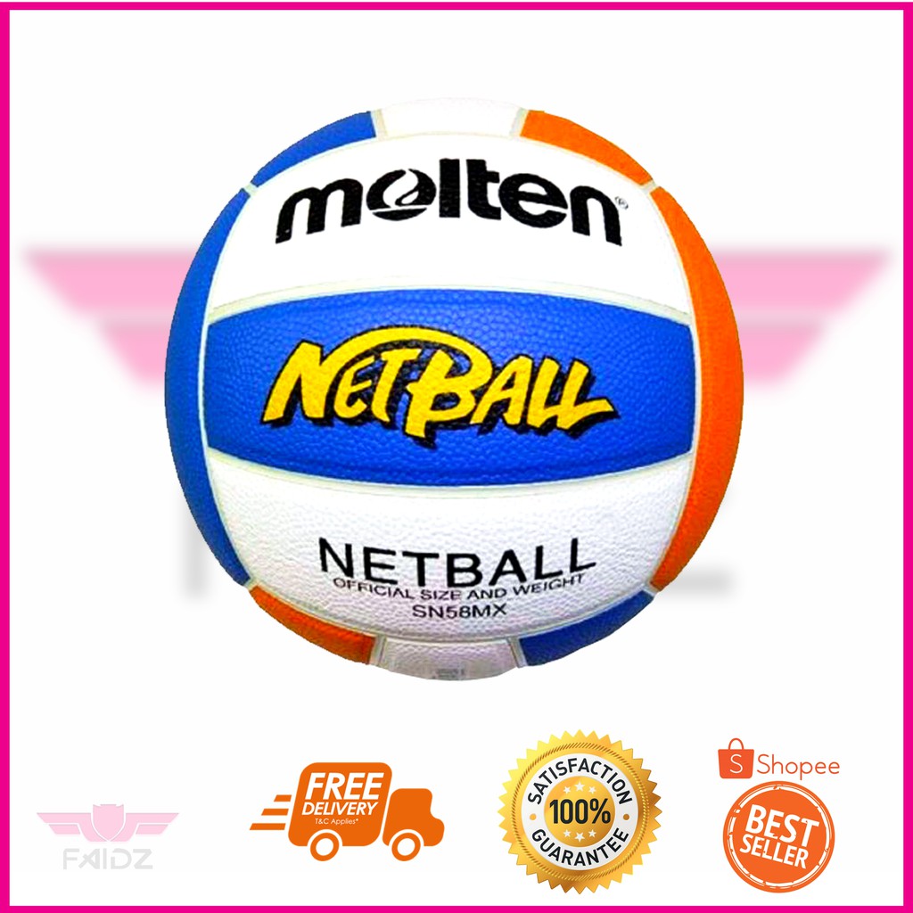 NEW OFFICIAL MOLTEN NETBALL BALL / BOLA JARING FOR