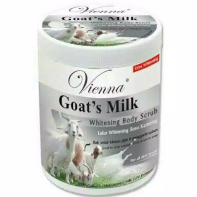Vienna Body Scrub Goats Milk 1kg Shopee Malaysia