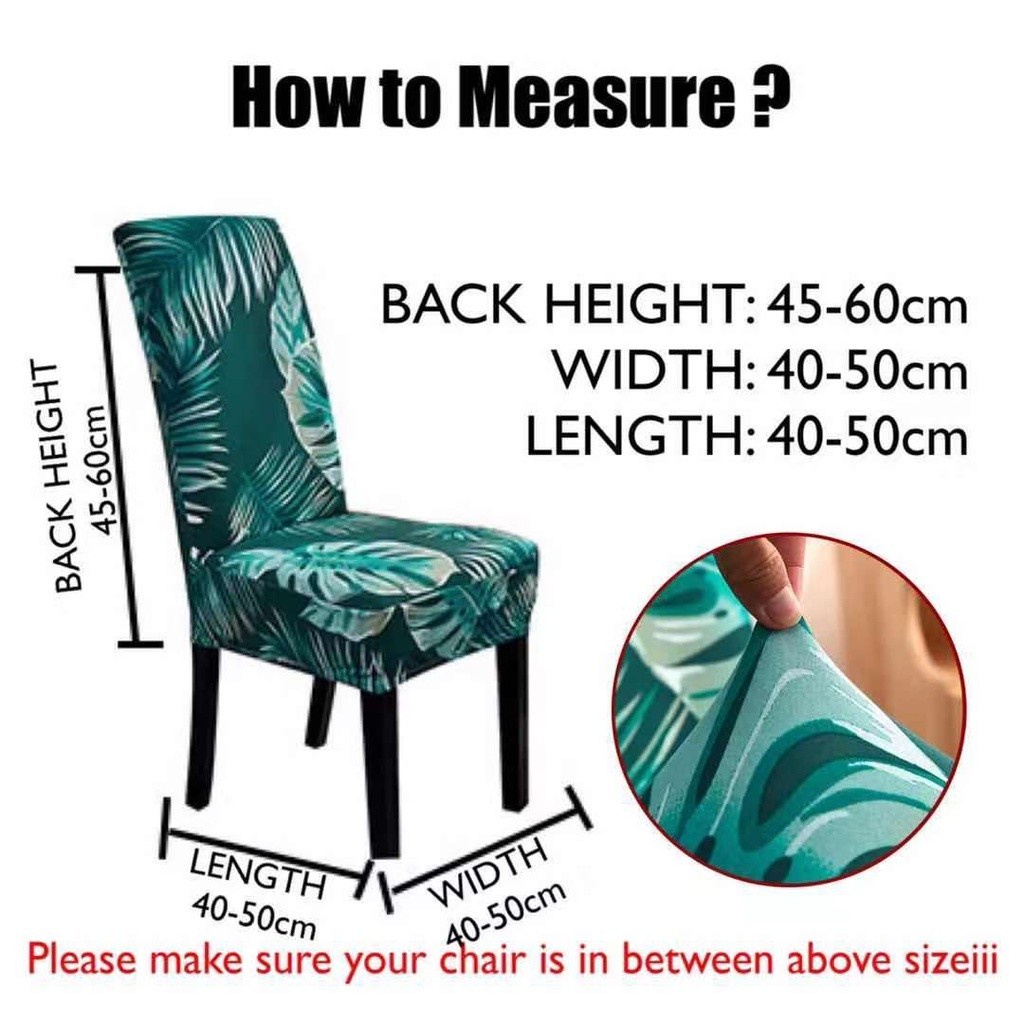 Fancy Design Chair Cover Elastic Dining Chair Cover Long Lasting