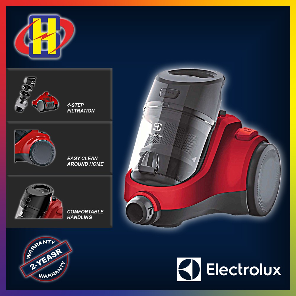 ELECTROLUX VACUUM 2000W EASE C4 BAGLESS VACUUM CLEANER EC416CR