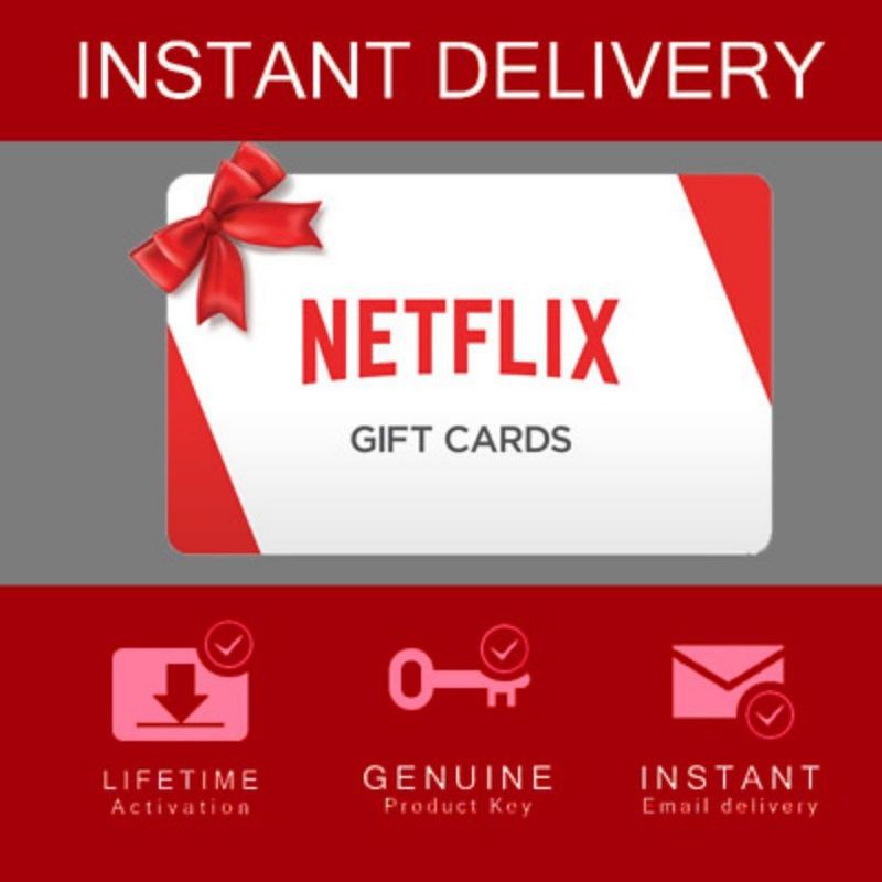 Netflix 1 Month Gift card Account Shopee Malaysia
