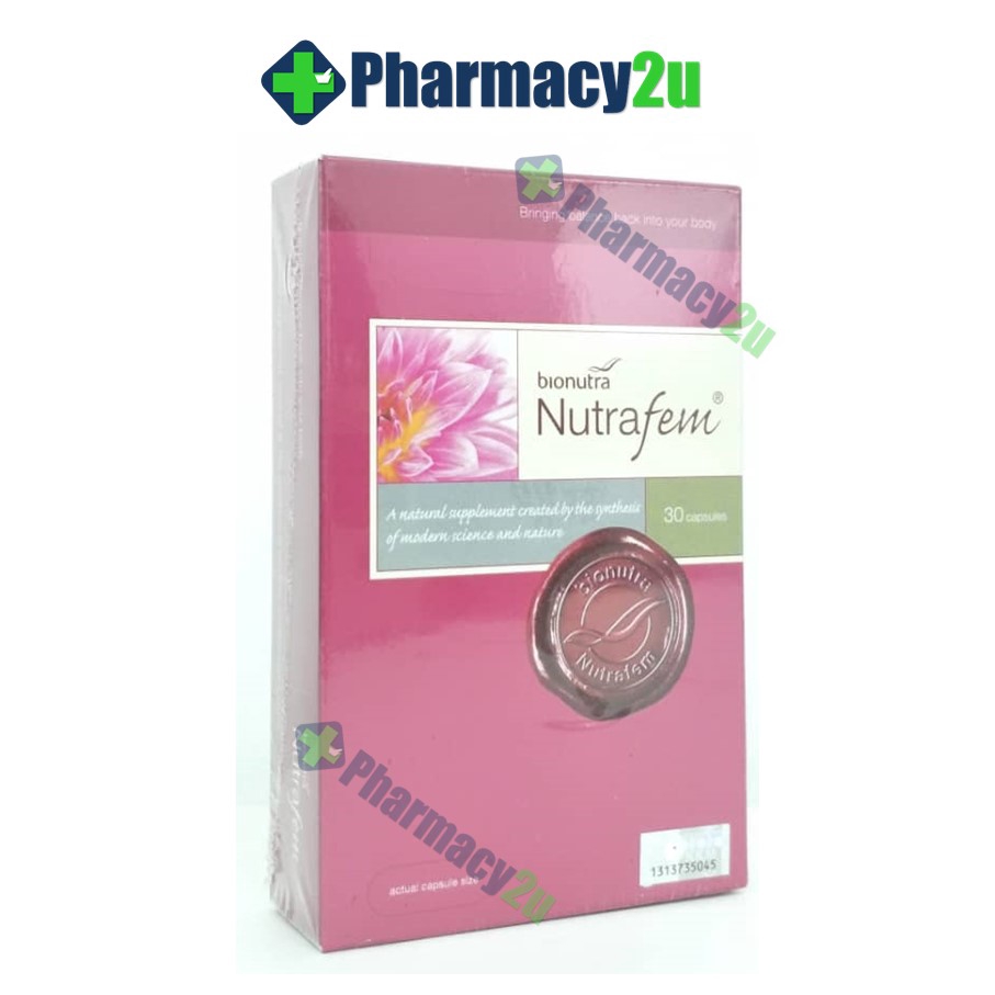 BIONUTRA NUTRAFEM 30S THE NATURAL CHOICE IN MENOPAUSE MANAGEMENT