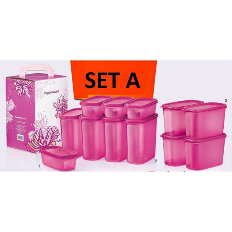 Smart Saver Oval Set Tupperware Plus