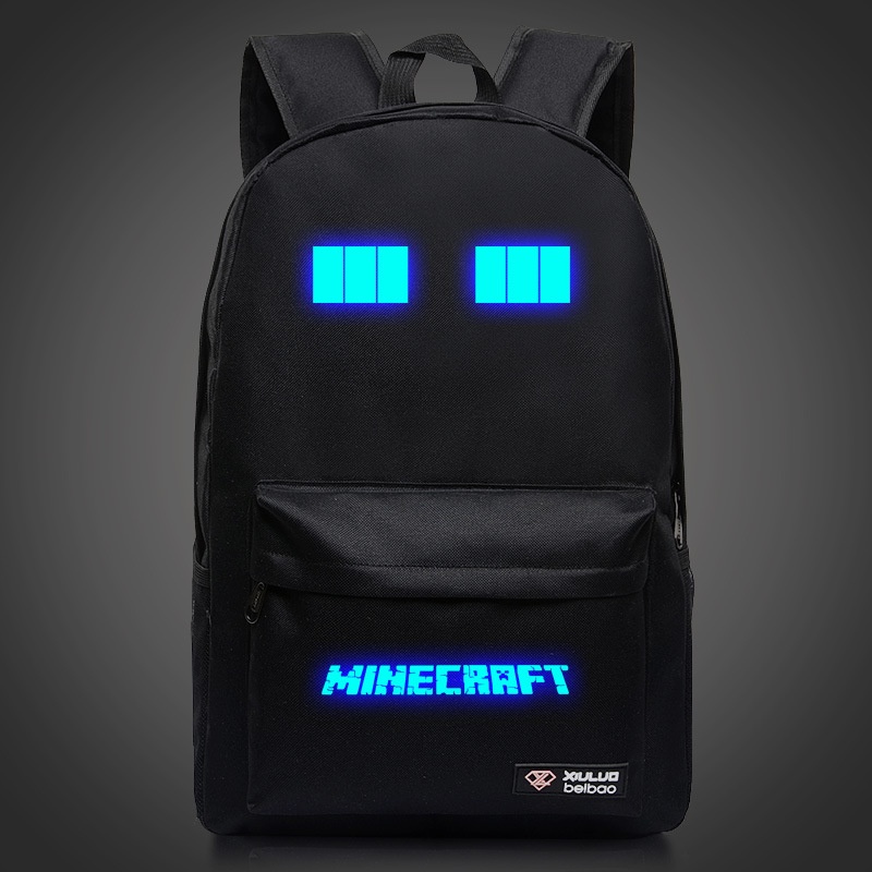 Minecraft bag school bag Kids backpacks students bag Shopee Malaysia