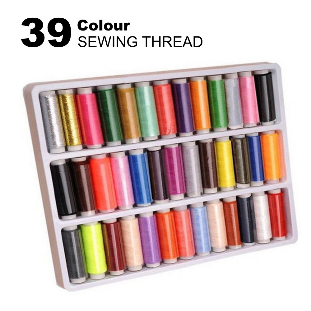 39 Colour Sewing Thread Starter Kit Shopee Malaysia
