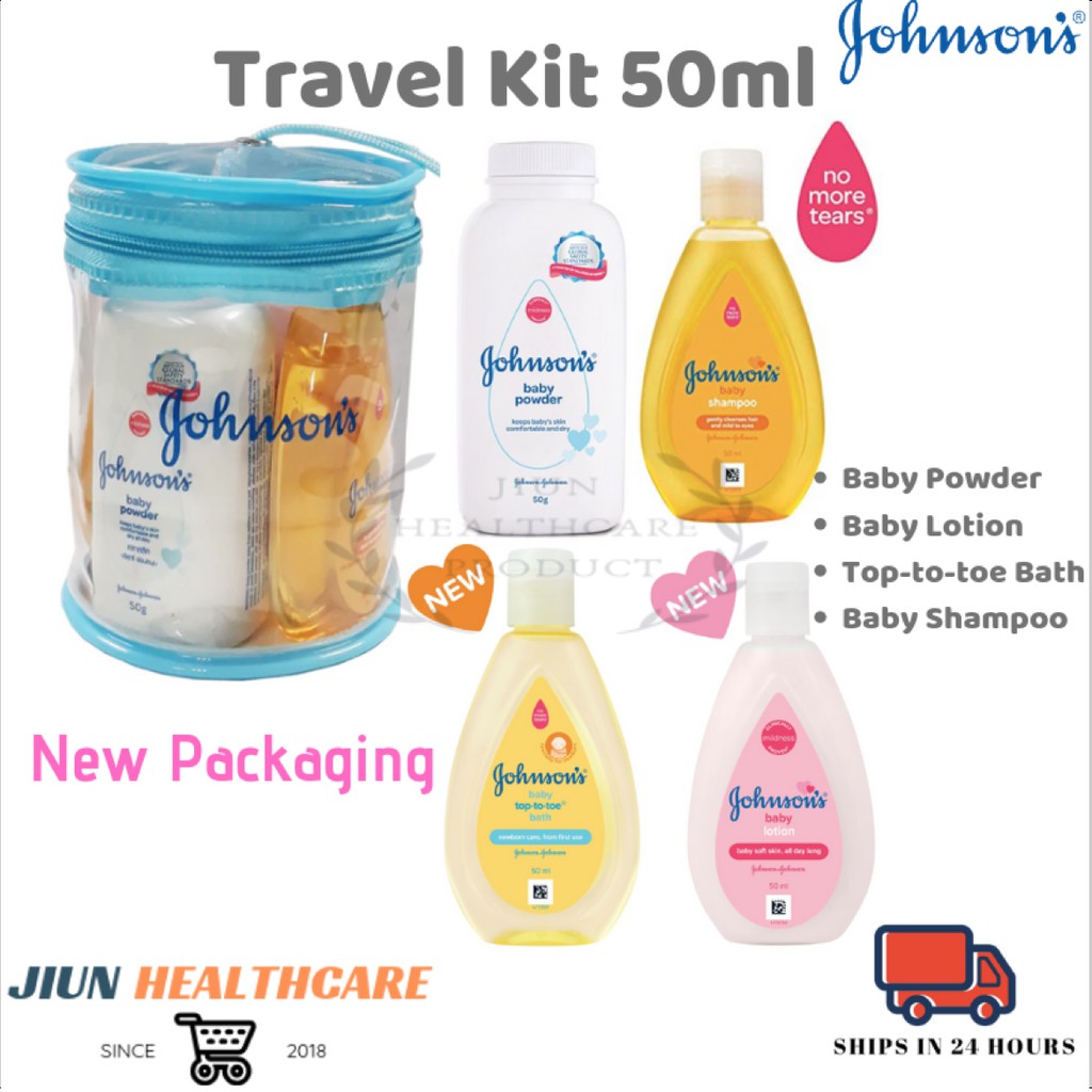 Johnson's Baby Travel Kit [50ml/g] Shopee Malaysia