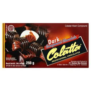 Colatta Dark Compound Chocolate And Milk Chocolate Compound And Strawberry 250G | Shopee Malaysia