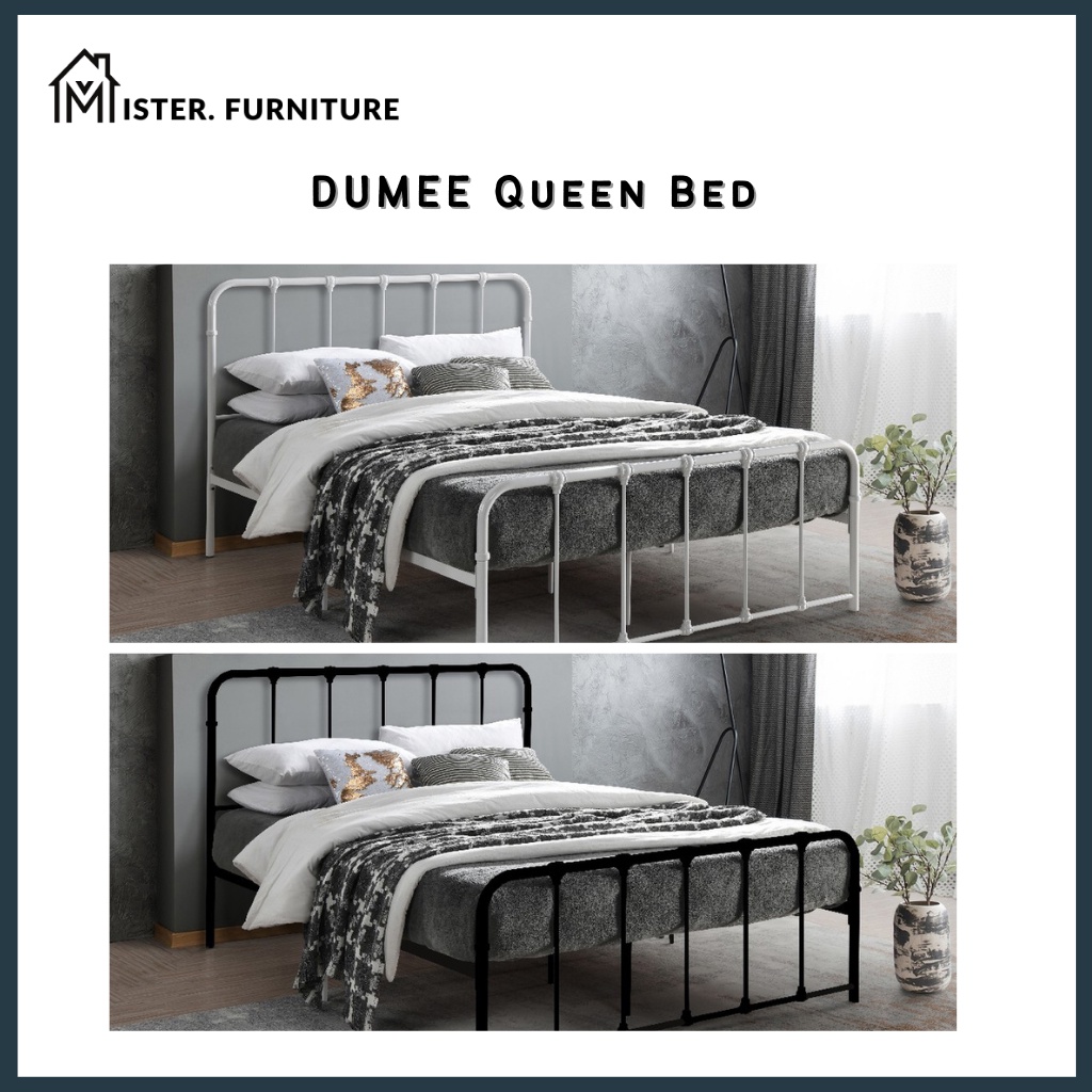 DUMME Queen Size Bed Frame Queen Bed Frame Queen Metal Bed Queen Double