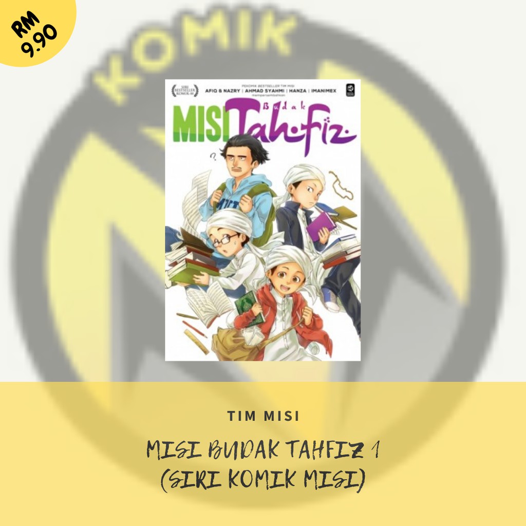 KOMIK M Misi Budak Tahfiz Shopee Malaysia