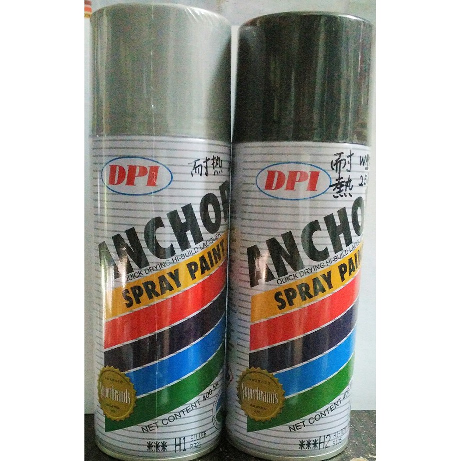 (DPI) ANCHOR QUICK DRY SPRAY PAINT (heat resistant) Shopee Malaysia