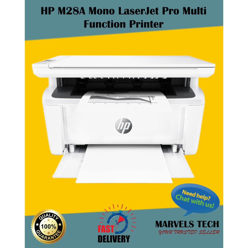 HP M28A579 Mono LaserJet Pro Multi Function Printer (BLACK?&WHITE ONLY
