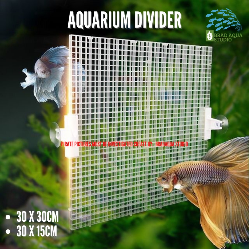 AQUARIUM Divider Trays Plastic Grid Isolate Board Divider Durable