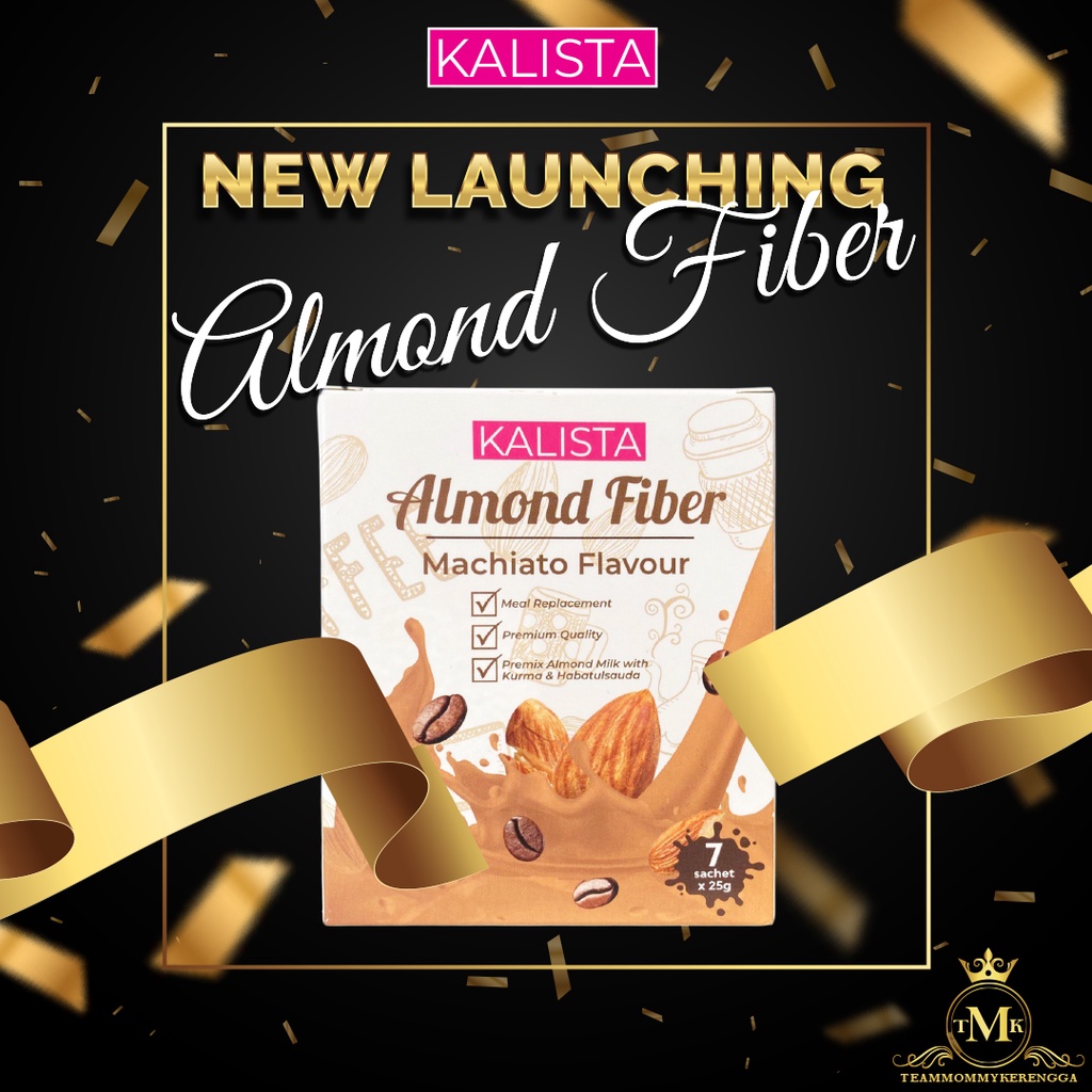 🔥READY STOCK🔥 ALMOND FIBER & GREEN APPLE slimming detox jus kurus