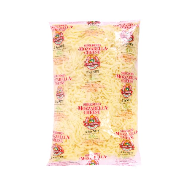 ORIGINAL*HALAL* Floridia Shredded Mozzarella Cheese 2kg Shopee Malaysia