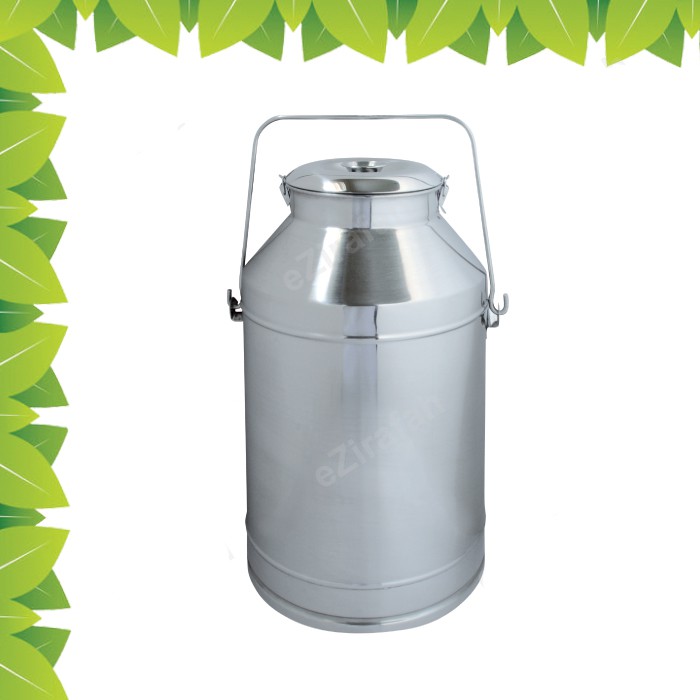Stainless Steel Milk Pail 35 Liter Shopee Malaysia