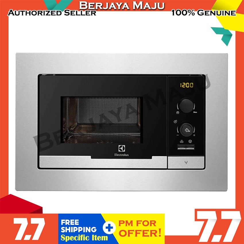 Electrolux 20L BuiltIn Grill Microwave Electric Oven EMS2085X Shopee