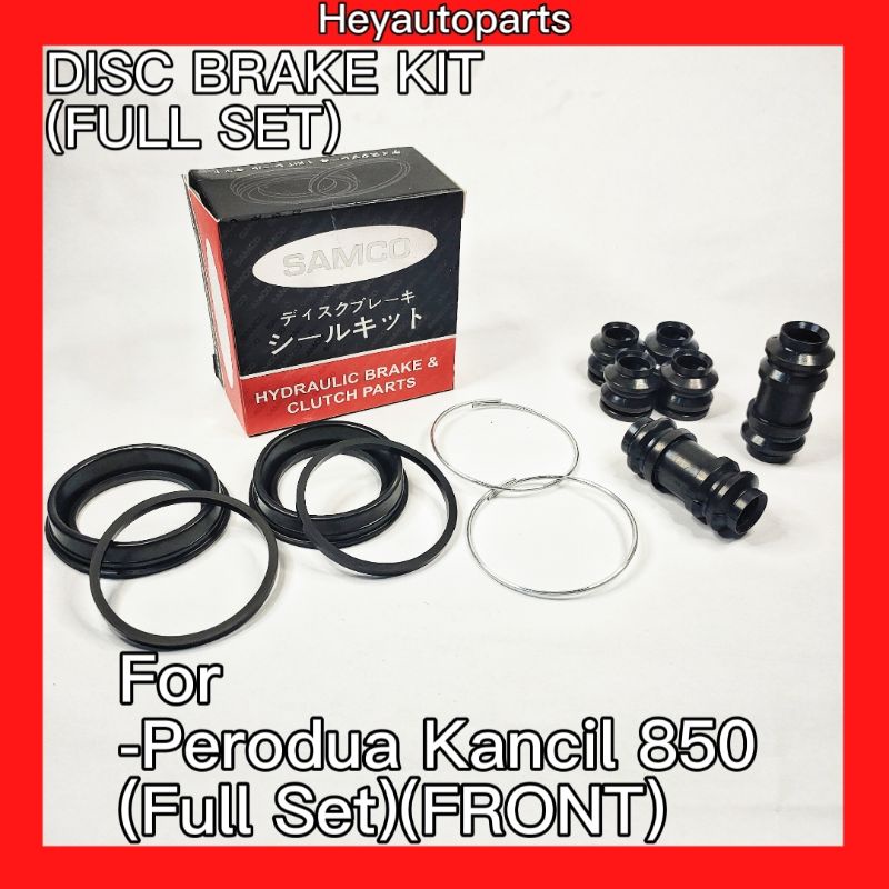 Full Set Disc Brake Caliper Repair Kit Perodua Kancil 660 L2 Kancil 850