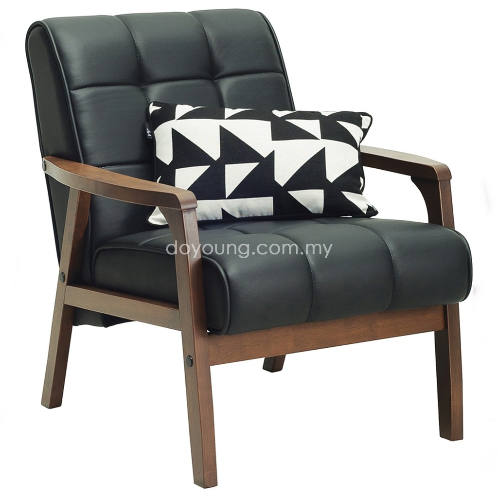 DoYoung MICAH II (65cm Walnut) Armchair (FREE Shipping to West Malaysia