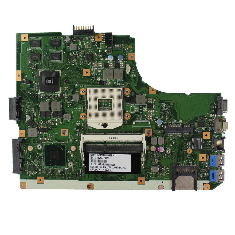 Asus K55vd A55vd F55vd Laptop Motherboard K55vd Mainboard K55vd