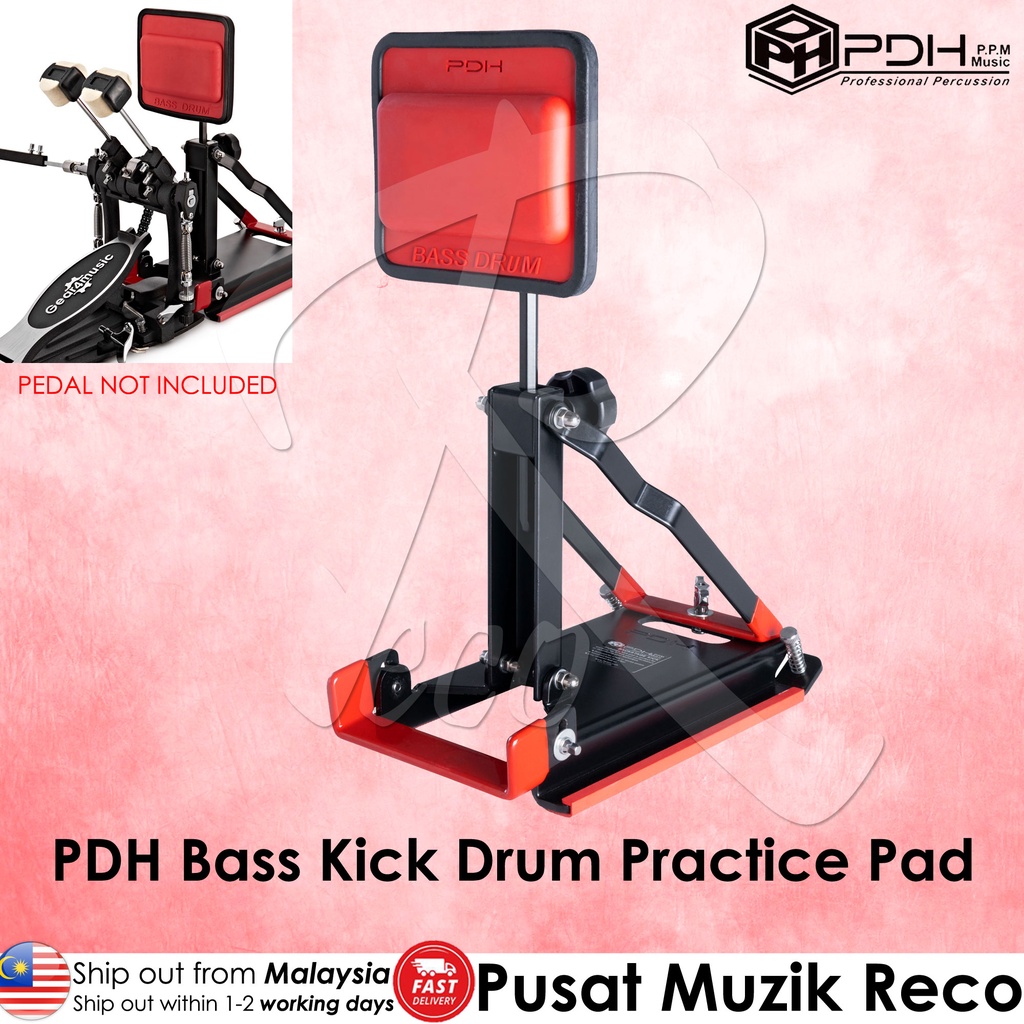PDH Real Feel Bass Kick Drum Practice Pad Backstage Kick Pad Shopee