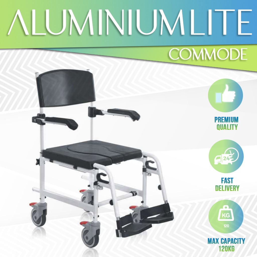 ALUMINIUM COMMODE CHAIR Shopee Malaysia