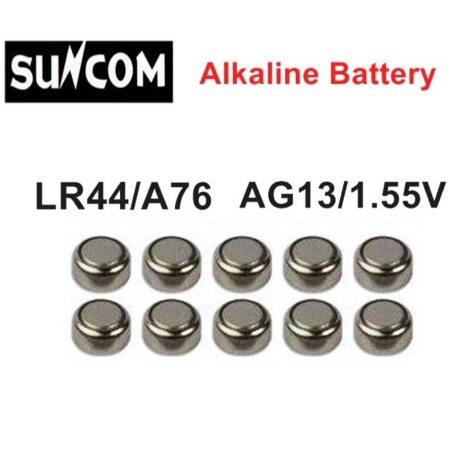 LR44 A76 AG13 Original Alkaline 1.5V Button Battery 1 pcs