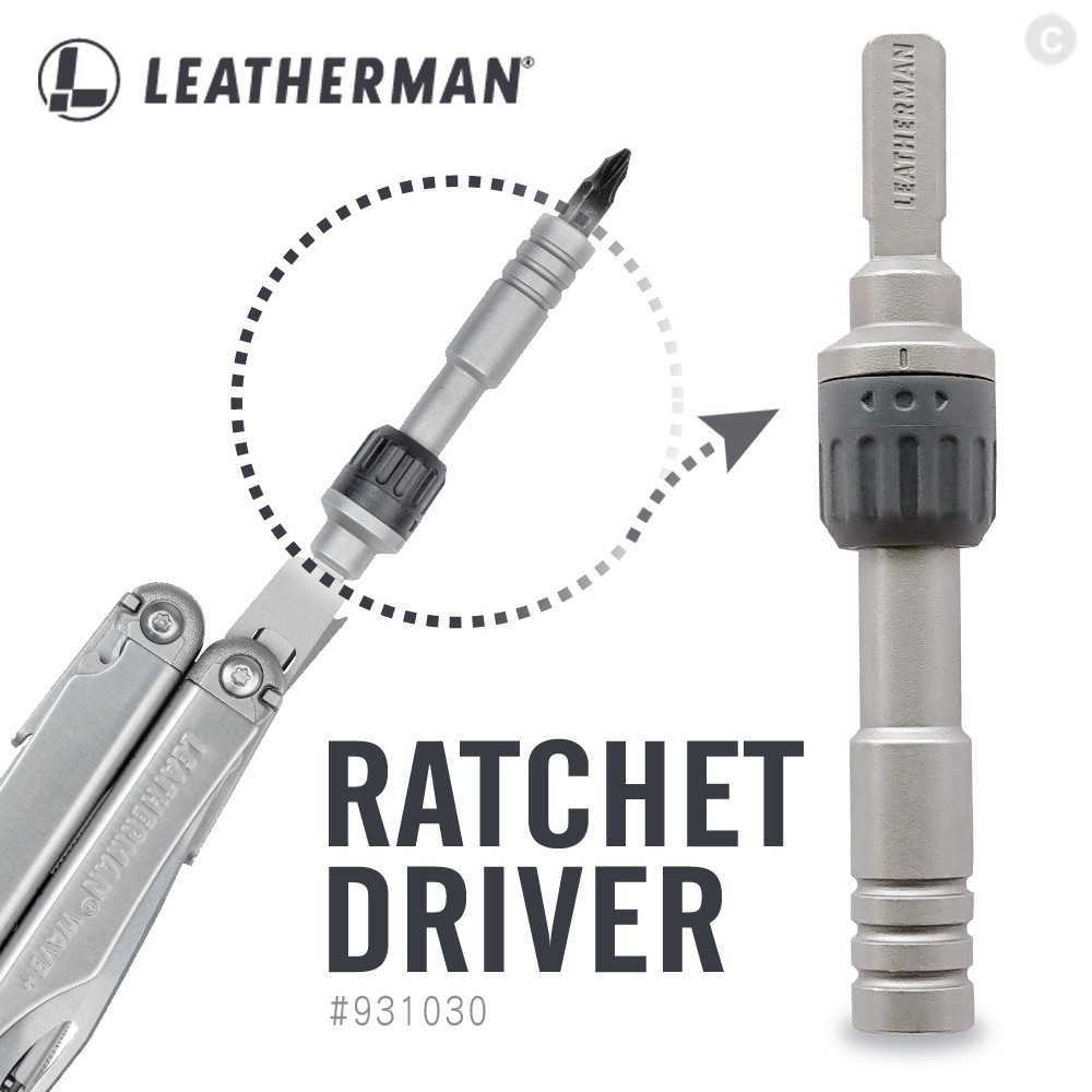 [American Leatherman] RATCHET DRIVER (931030) Shopee Malaysia