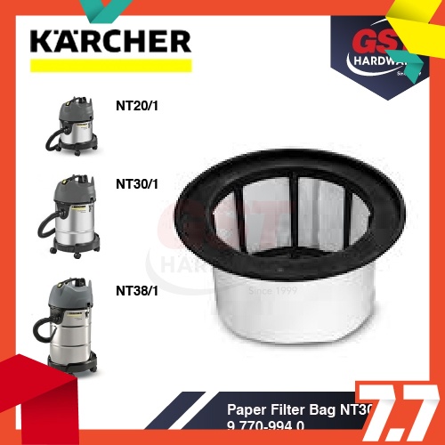 Karcher Vacuum Filter Basket For Nt20 Nt30 Nt38 Classic Shopee Malaysia