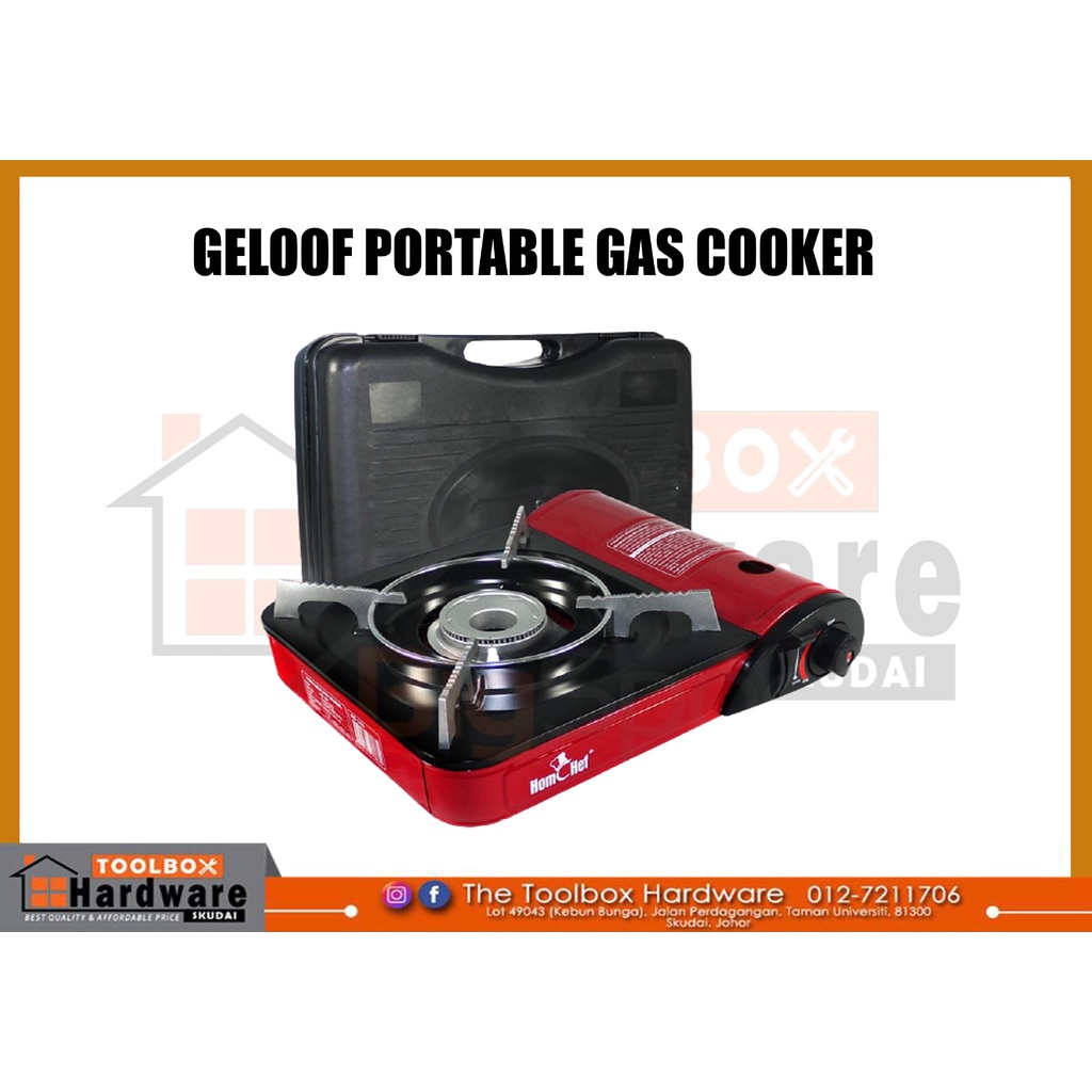 GELOOF PORTABLE GAS COOKER Shopee Malaysia