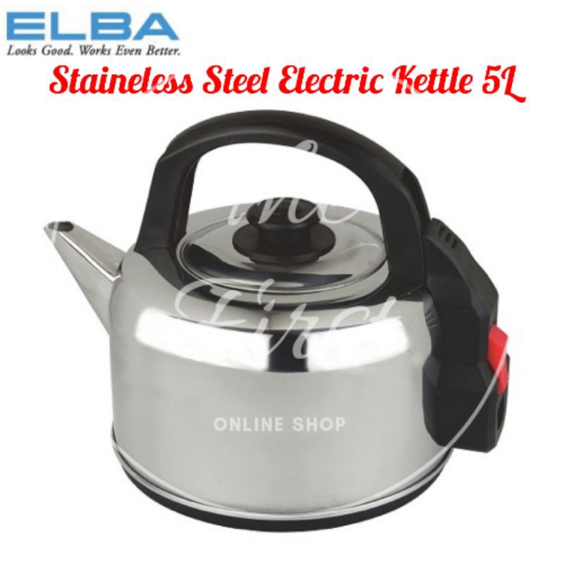 Elba Electric Kettle EKA5021SS 5L Shopee Malaysia