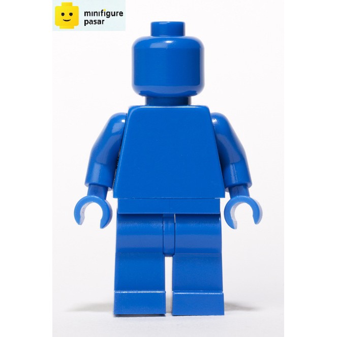 Lego MonoChrome Collectible Minifigure Color Blue Original Part New