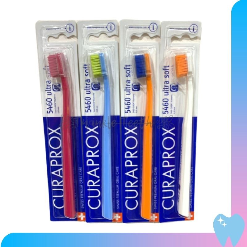 Curaprox CS5460 Ultra Soft Toothbrush Made in Switzerland 1pcs Shopee