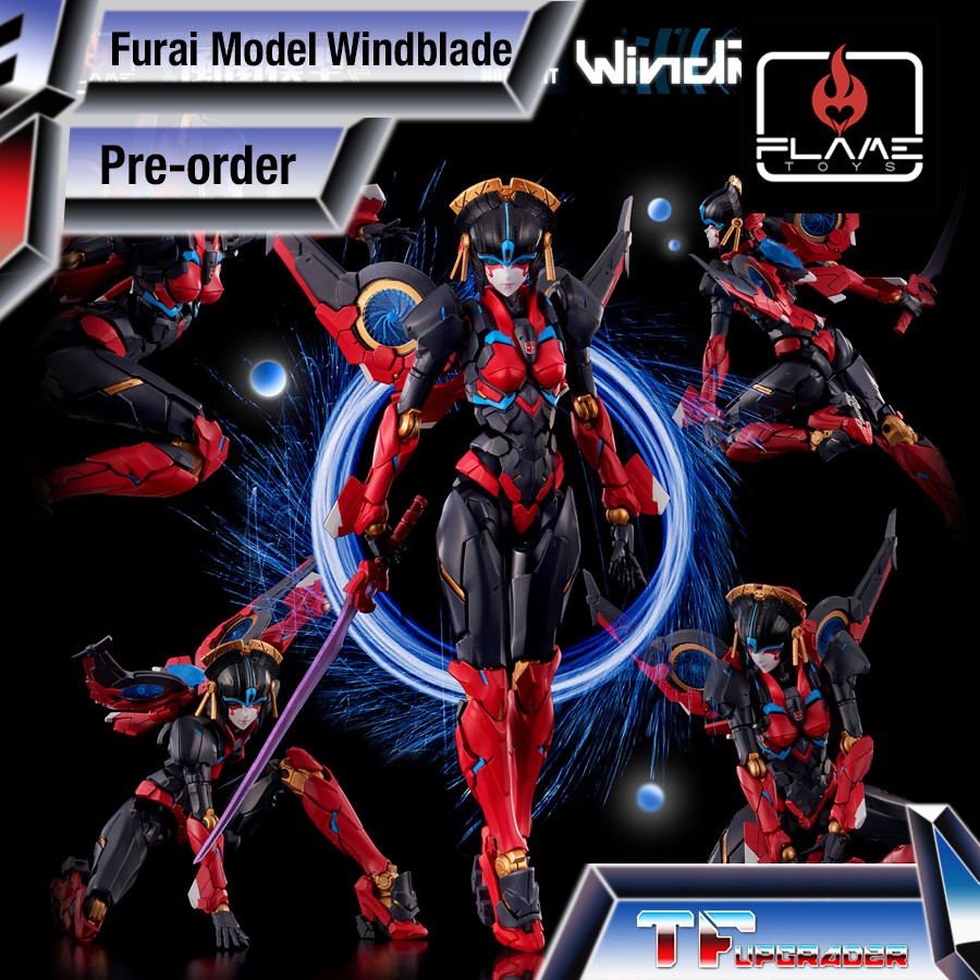 [Preorder] Flame Toys Transformers Furai Model Windblade Model Kit