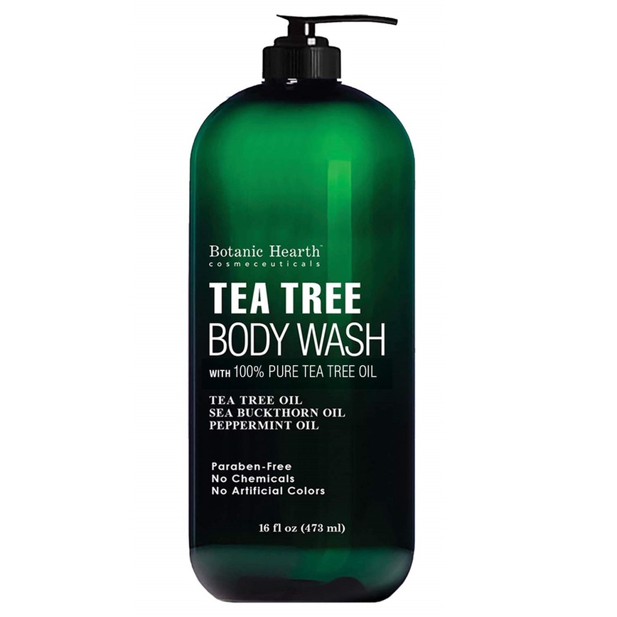 [ iiMONO ] BOTANIC HEARTH Tea Tree Body Wash, Helps Nail , Athletes