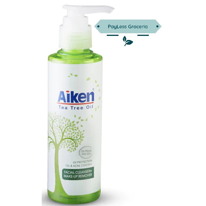 Aiken Tea Tree Oil Facial Cleanser + Makeup Remover 150ml Shopee Malaysia