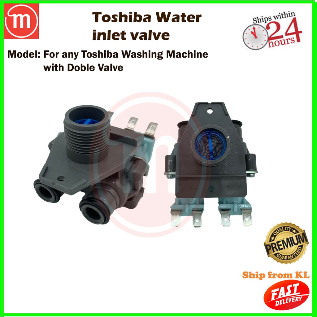 (High Quality) TOSHIBA WASHING MACHINE WATER INLET VALVE AWDC1000 AW