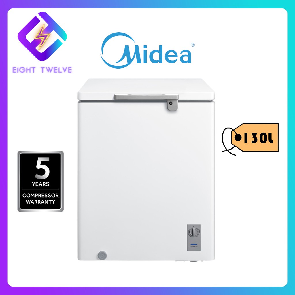 Midea chest freezer Dual mode 130L WD130WA Shopee Malaysia
