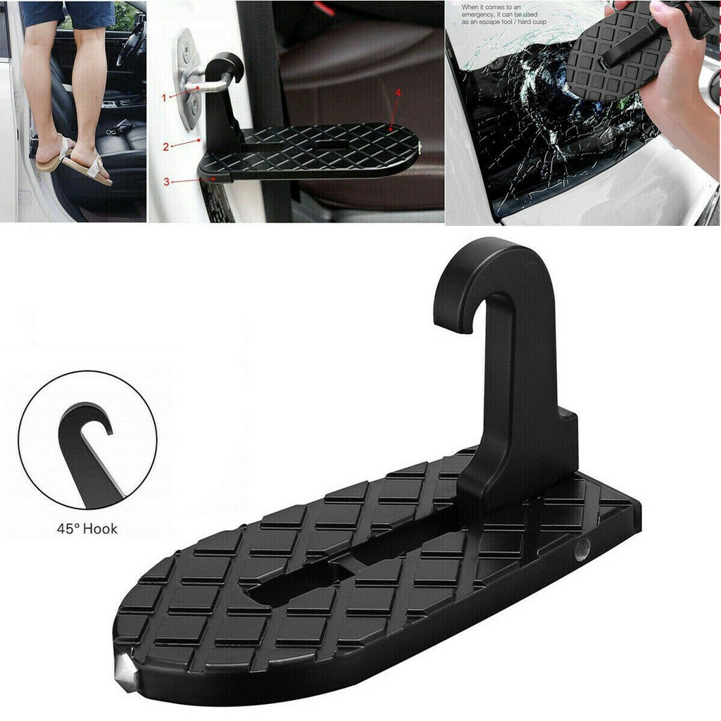 Multifunction Car Door Latch Hook Foot Step Foot Pedal Ladder For Jeep
