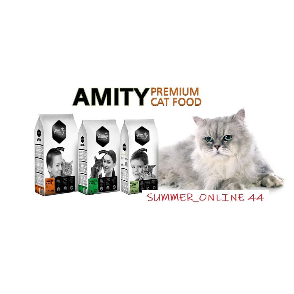 Amity Premium Adult /Kitten Cat Food 10kg Shopee Malaysia