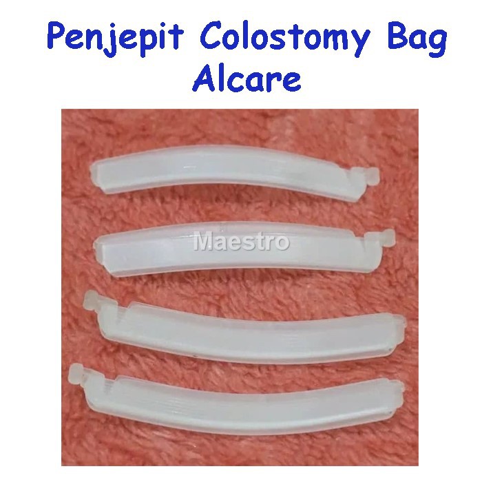 Clamp Colostomy Bag Alcare Colostomy Bag Retail Ostomy Stoma Penjepit