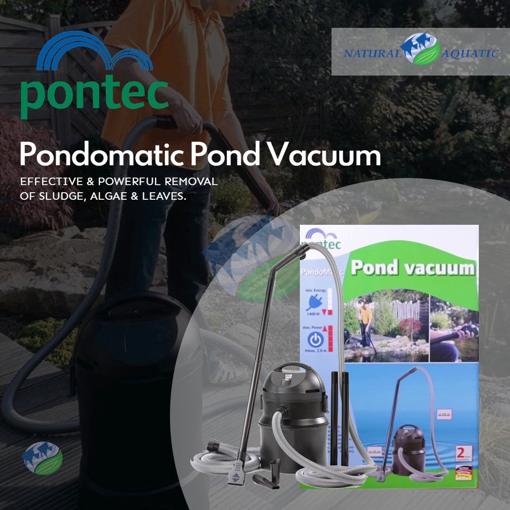 Pontec PondoMatic Pond Vacuum 1400 watt (Sludge Vacuum PondoMatic