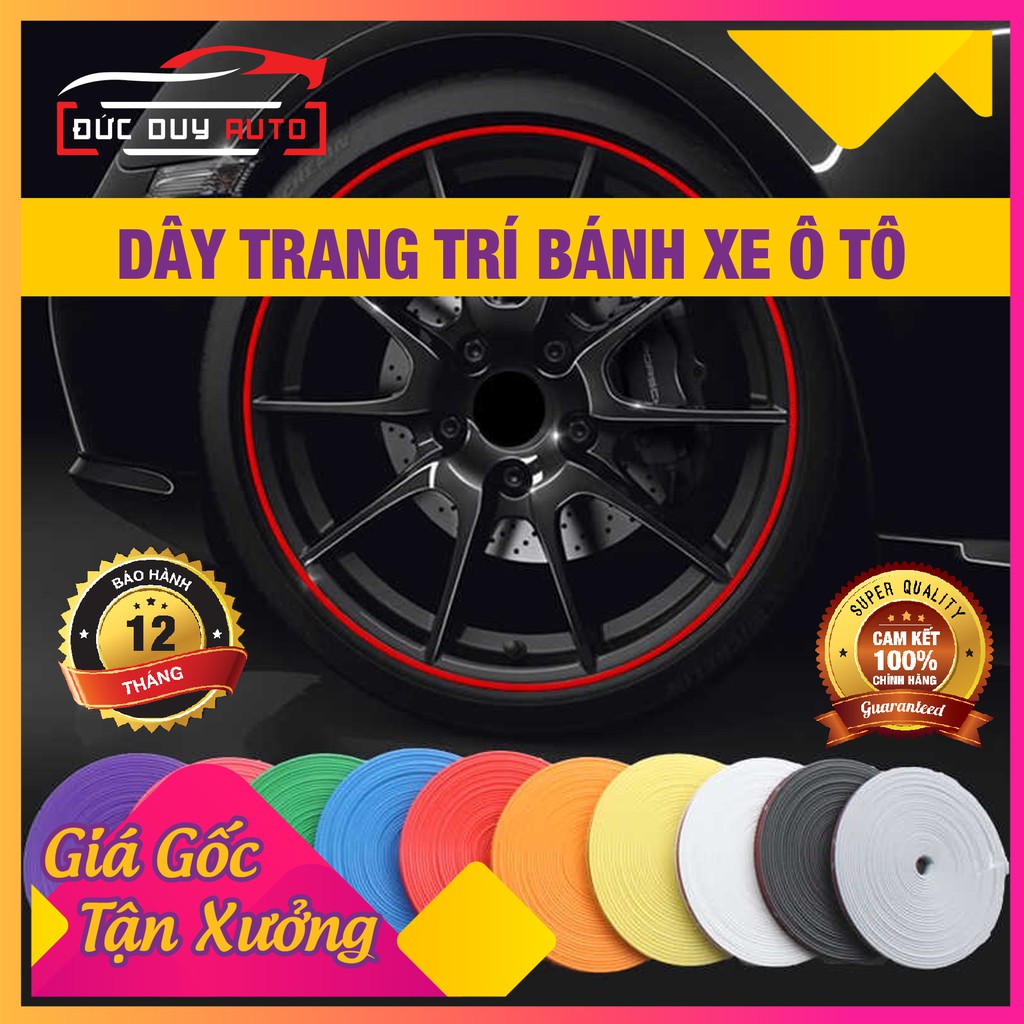 Red car wheel decoration wire Shopee Malaysia