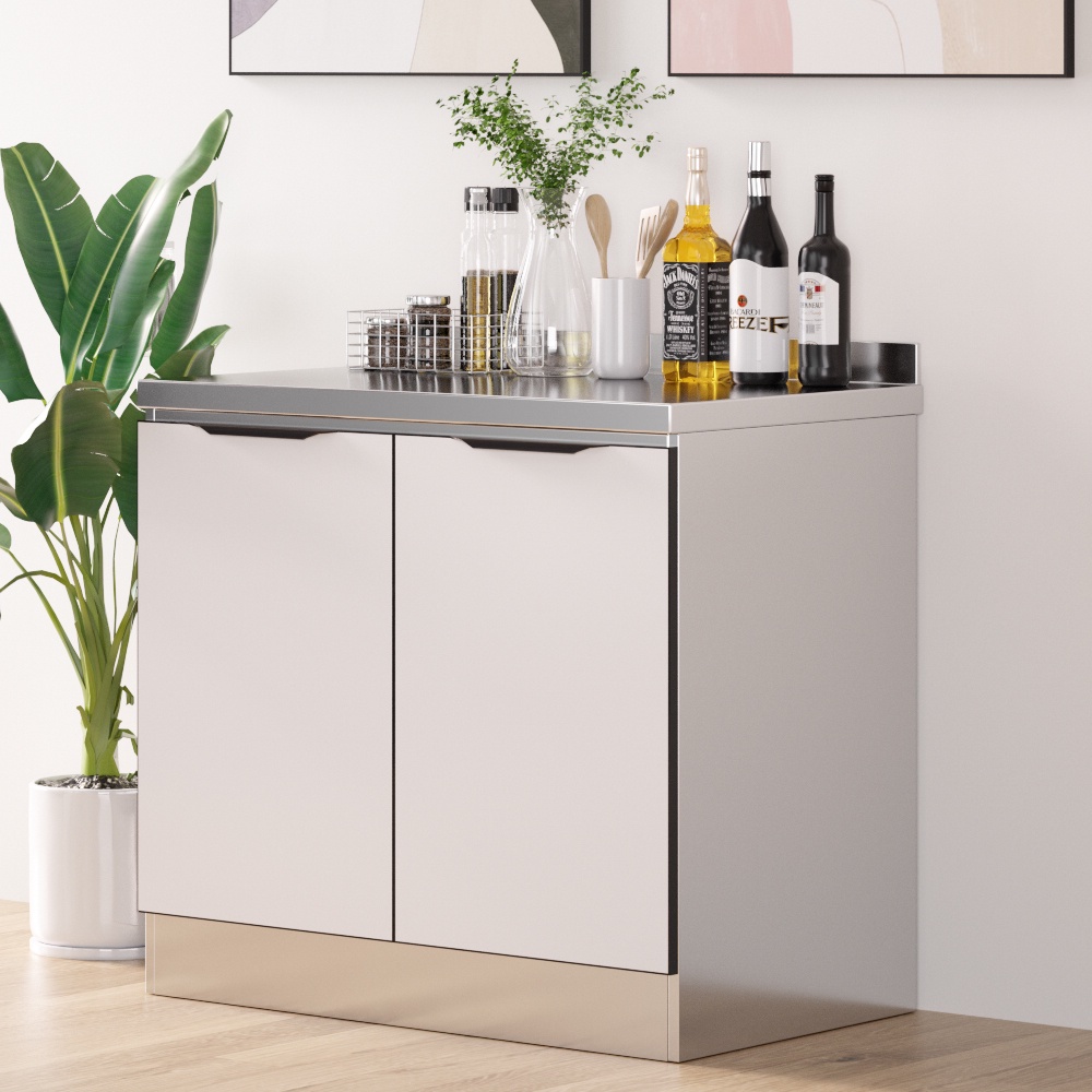 Stainless Steel Kitchen High Quality Waterproof Perabot Modern