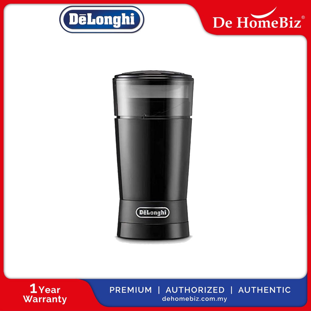 Delonghi KG200 Electric Blade Coffee Bean Grinder (Black) Shopee Malaysia