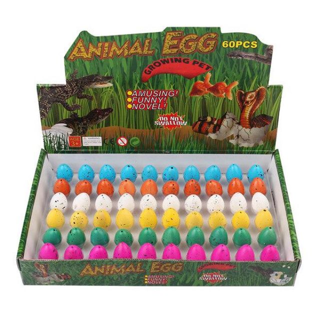Animal Egg toys telur haiwan mainan (1Box 60pcs) Shopee Malaysia