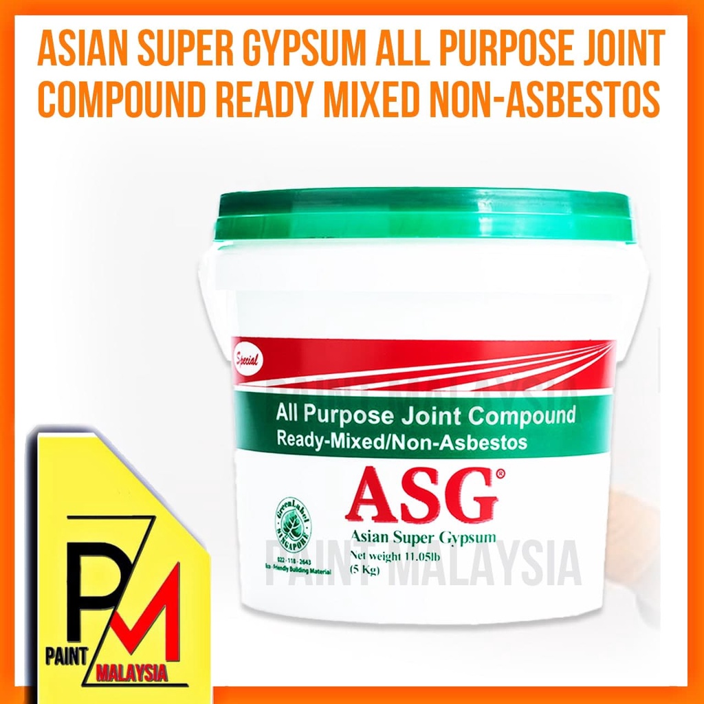 ASG Plaster Compound Joint Compound 5KG Cement Plaster Ceiling Stopping