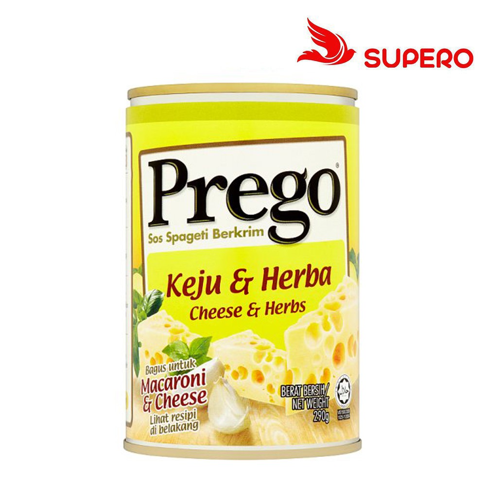 PREGO CHEESE & HERBS PASTA SAUCE 290G (EXP 20/05/2023) Shopee Malaysia