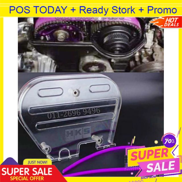 Engine Cam Transparent Hks Timing Belt Cover Timingbelt proton Wira