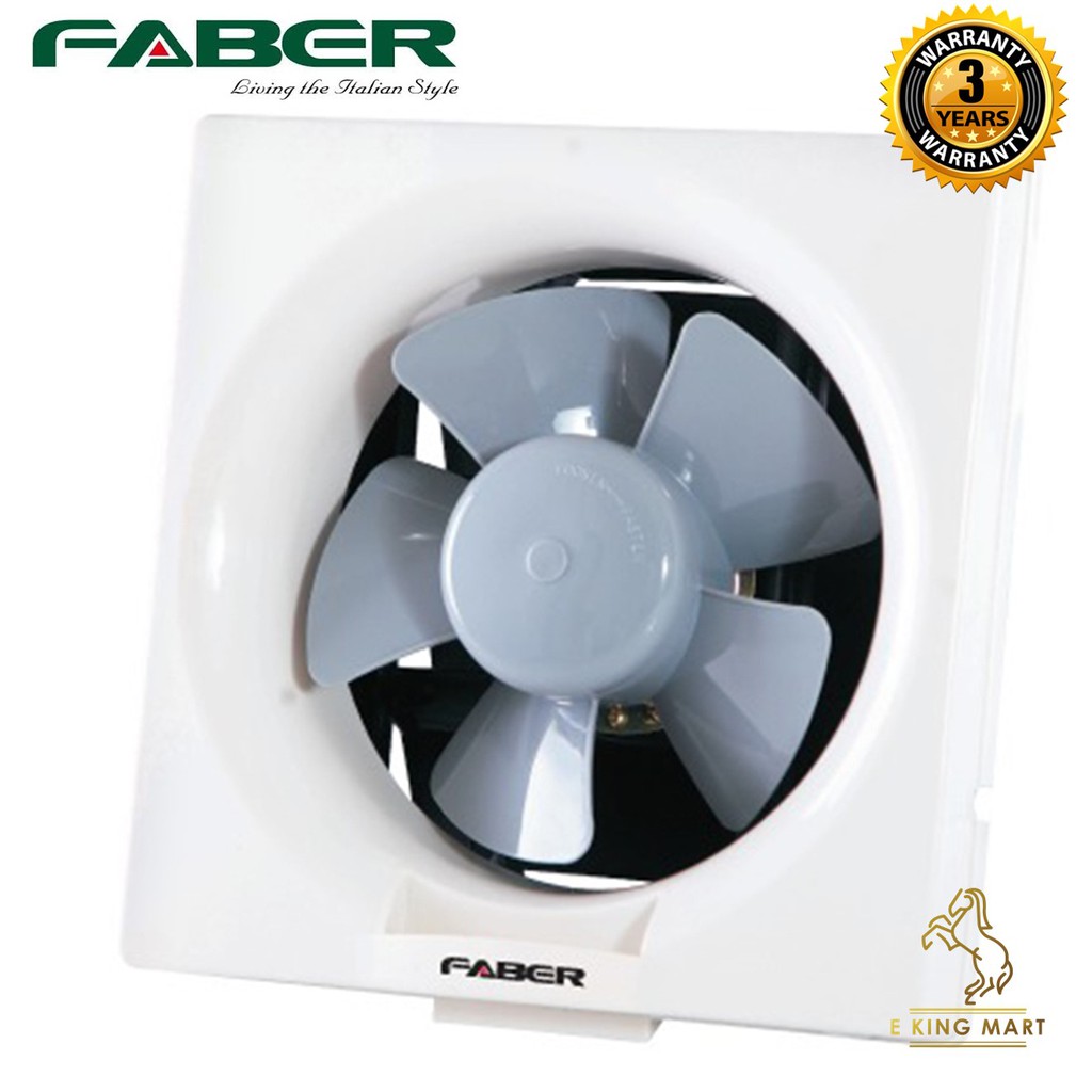 Faber 12" Inch Exhaust Ventilation Fan FV ASPIRA W 12 / FV 12 With 3 Year Motor Warranty Kipas